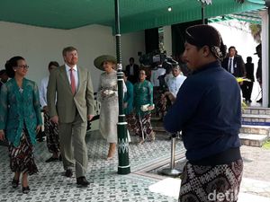 Tiba di Keraton Yogyakarta, Raja dan Ratu Belanda Disambut Sultan HB X Tiba di Keraton Yogyakarta, Raja dan Ratu Belanda Disambut Sultan HB X