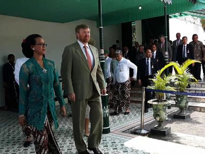 Raja dan Ratu Belanda Kunjungi Keraton Yogyakarta