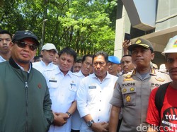 Usai Ditemui Pj Walkot Makassar, Massa di Kantor Gubernur Sulsel Bubar