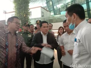 Cek Bandara Soetta Nggak Pakai Masker, Erick: Itu untuk yang Sakit