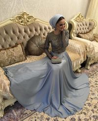 gaun prom night hijab