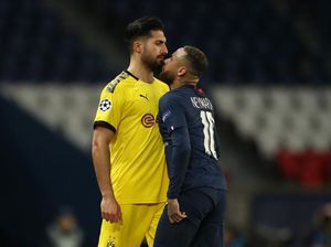 PSG Vs Dortmund: Neymar Ejek Haaland dan Buat Can Dikartu Merah