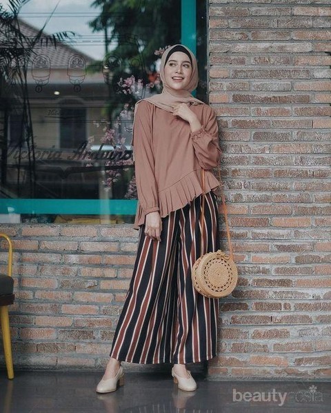 Padu Padan Kombinasi  Warna Milo  untuk Hijabers yang 