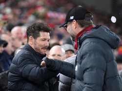 Liverpool Hajar Atletico, Simeone-Klopp Enggak Salaman Lagi