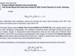 Munas NU di Rembang Ditunda Gegara Corona, Keluarga Mbah Moen Kecewa