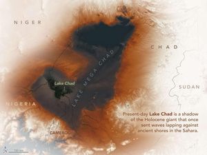 NASA Temukan Bekas Danau Kuno di Gurun Sahara NASA Temukan Bekas Danau Kuno di Gurun Sahara