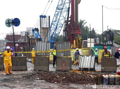 Suasana Terkini di Lokasi Bocornya Pipa Gas PGN Cakung