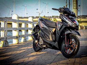 Modifikasi Vario 150 Berlabur Karbon