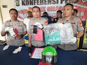 Driver Ojol Pelaku Begal Payudara di Jaktim Dipamerkan, Ini Penampakannya