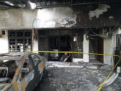 Ada Pecahan Botol di Garasi Mobil yang Dilempar Molotov di Pulogadung