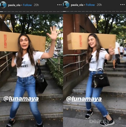 Luna Maya Liburan ke Jepang dengan Tas Mewah Harga Puluhan Juta