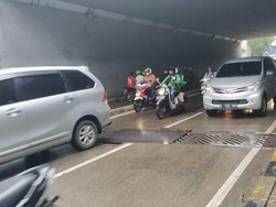Sempat Amblas, Jalan di Underpass Manggarai Sudah Ditutup Plat Besi