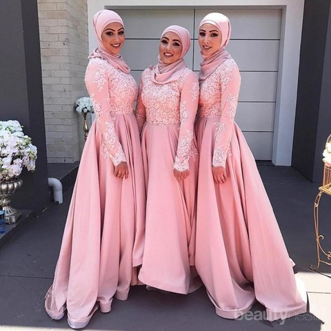 Gaun satin hotsell bridal hijab