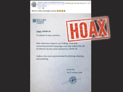 Beredar Info Minum Alkohol Bisa Kurangi Risiko Kena Corona, Ini Faktanya