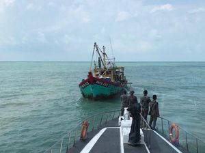 Selang 2 Hari, KKP Tangkap Lagi Kapal Asing Ilegal di Selat Malaka