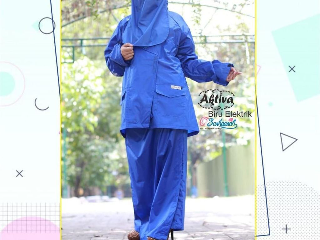 Cerita Hijabers Bisnis Jas Hujan Syari, Terinspirasi dari Wanita Bercadar Cerita Hijabers Bisnis Jas Hujan Syari, Terinspirasi dari Wanita Bercadar