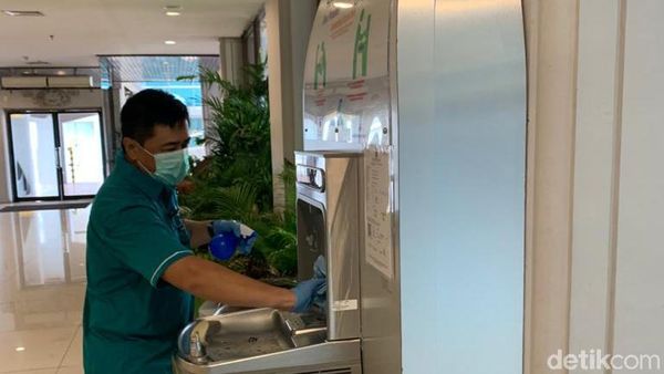 Potret Sudut-sudut Bandara Ngurah Rai Bali Dilap Karena Corona