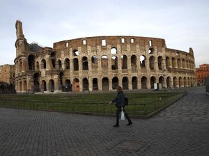 Pelanggar Dekrit Lockdown Corona di Italia Terancam Bui dan Denda