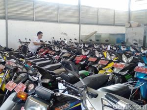 Ngirit Biaya Pemeliharaan, Pemkot Cimahi Lelang Ratusan Motor