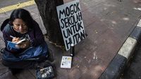 Pelajar SMA di Jakarta Mogok Sekolah untuk Hutan