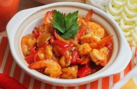 Resep Udang Asam Manis Nanas Enak dan Empuk ala Restoran