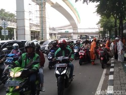 Massa Aksi 212 Depan Kedubes India Bubar, Lalu Lintas Dibuka