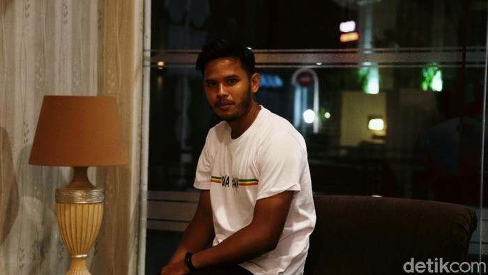 Pemain Kaya FC, Marwin Angeles.