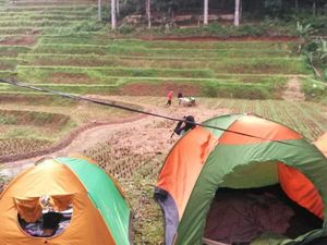 Kemping di Sisi Sawah dan Hutan, Datanglah ke Lebak