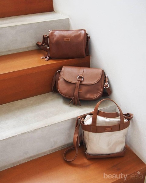 Koleksi Populer Sling Bag Wanita Brand Lokal ~ Model Tas & Dompet Keren