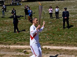 Imbas Virus Corona, Relay Obor Olimpiade 2020 di Yunani Disetop