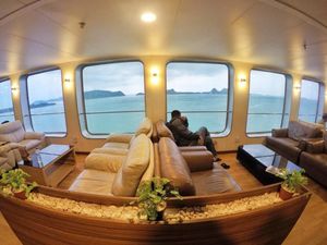 Menjajal Mewahnya Kapal Feri Eksekutif Merak-Bakauheni