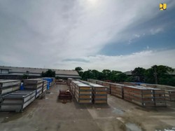 Pembangunan Tempat Karantina Pasien Covid-19 di Batam Menapai 50%