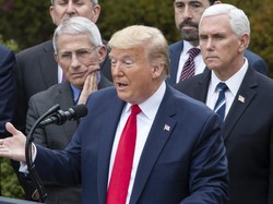 Umumkan Darurat Nasional, Trump Cairkan Rp 725,8 T untuk Perangi Corona