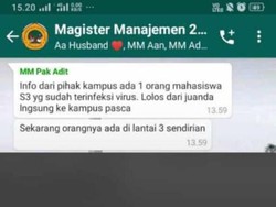 Mahasiswa Untag Surabaya Positif Corona Ternyata Hoax, Ini Faktanya