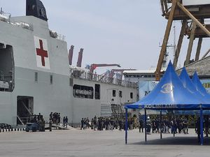 188 WNI ABK World Dream Dari Sebaru Tiba di Tanjung Priok Jakut