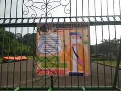 Cegah Penyebaran Corona, Begini Kondisi Monas yang Ditutup Anies