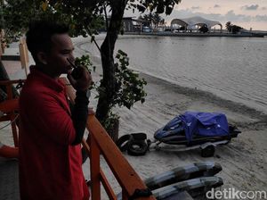 Corona Bikin Pantai Ancol Jadi Perawan