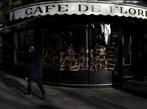 Kafe di Prancis Tak Takut Perang, tapi Keok oleh Corona Kafe di Prancis Tak Takut Perang, tapi Keok oleh Corona