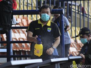 Antisipasi Virus Corona di Laga Persib Vs PSS Antisipasi Virus Corona di Laga Persib Vs PSS