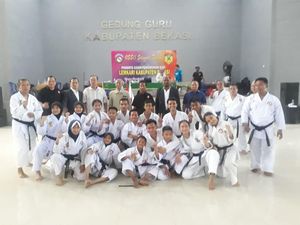 261 Karateka se-Bekasi Ikuti Ujian Kenaikan Tingkat 261 Karateka se-Bekasi Ikuti Ujian Kenaikan Tingkat