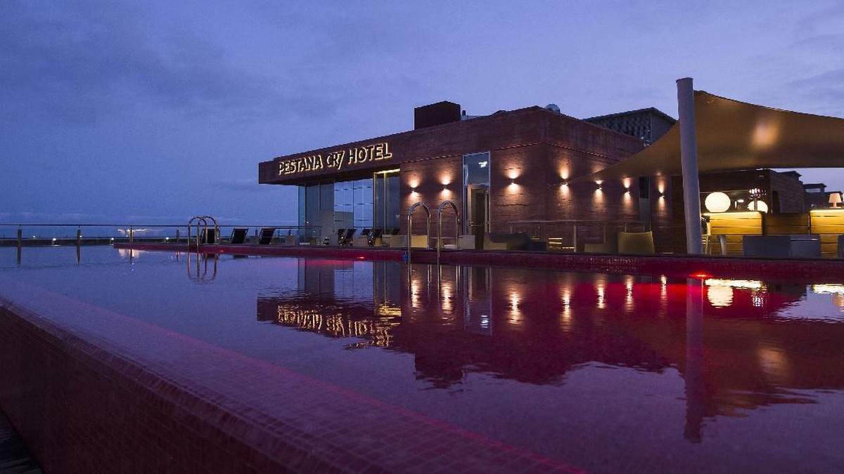 Hotel Pestana CR7 milik Cristiano Ronaldo membantah beralihfungsi menjadi rumah sakit guna membantu menanggulangi virus corona. (Foto: Getty Images/Octavio Passos)