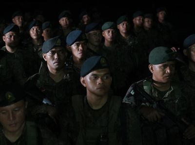 Ribuan Polisi Bersiaga di Manila yang Tengah Lockdown Imbas Corona