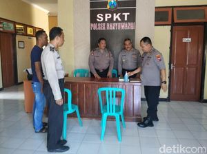 Antisipasi Corona, Pelayanan Umum di Kantor Polisi Banyuwangi Wajib Bersih