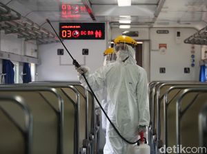 KSP: Transportasi Publik Harus Dikasih Disinfektan 2-3 Kali Sehari