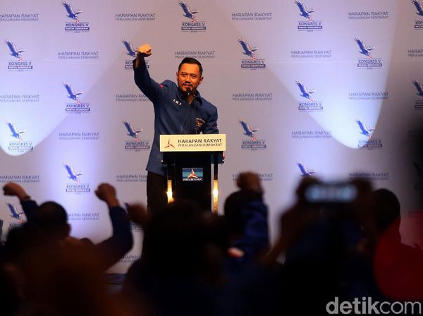 Tok! AHY Resmi Jadi Ketum Partai Demokrat