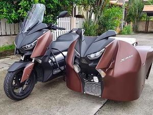 Modifikasi Yamaha XMax Two Face
