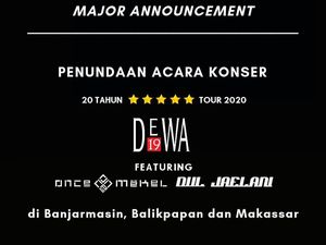 Dewa 19 Tunda Tur di Tiga Kota karena Corona