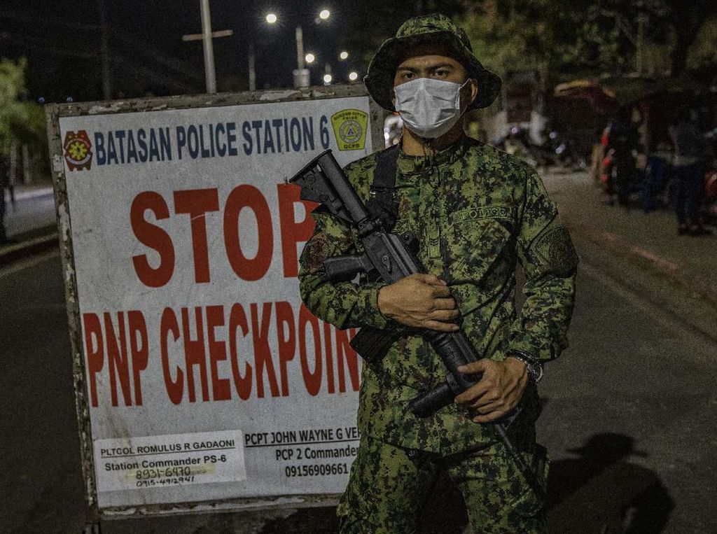 Varian Delta Mengamuk, Ibu Kota Filipina Akan Kembali Di-lockdown