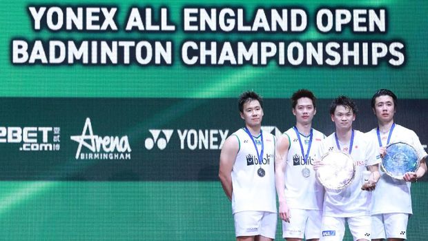 Kevin Sanjaya/Marcus Gideon jadi runner-up All England 2020.