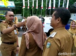 Cegah Corona, ASN Parepare Dicek Suhu Tubuh dan Tidak Absen Sidik Jari